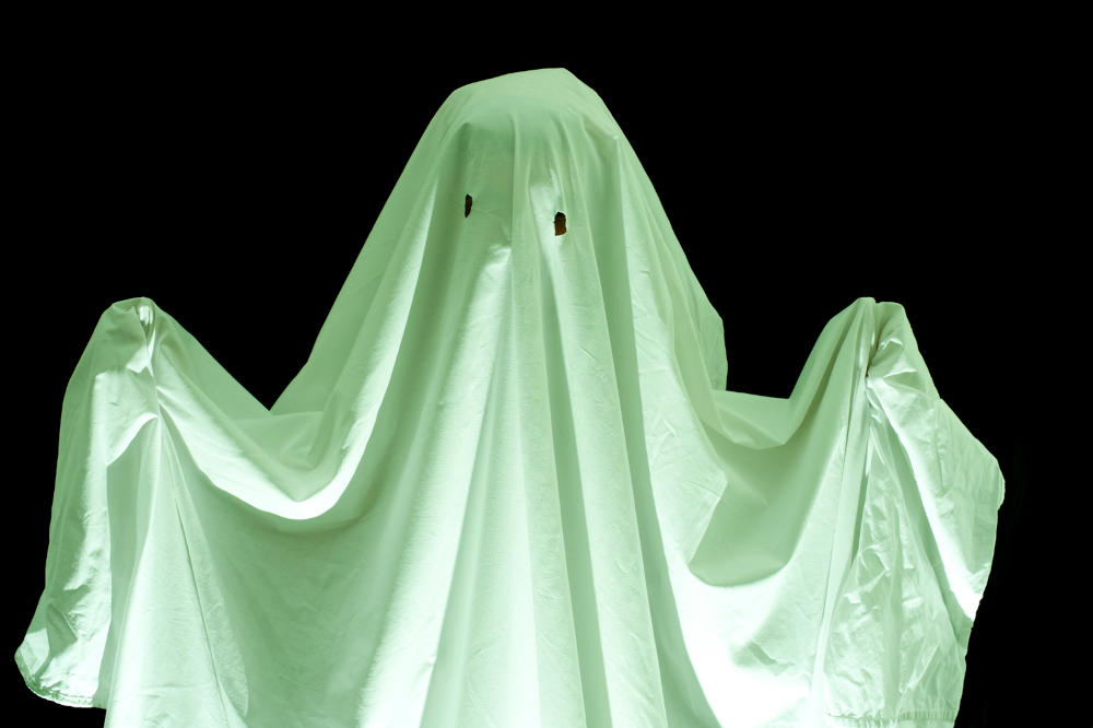 Ghost costumes are a perennial favorite on Halloween