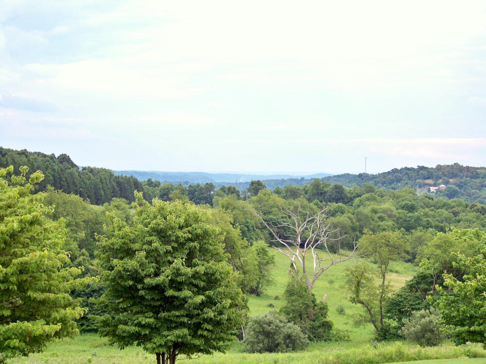 A view of the park from the Mingo Creek Park Observatory