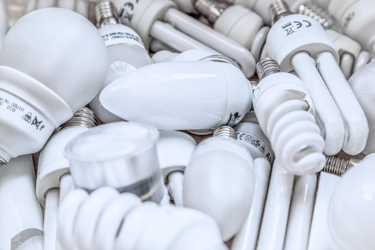 Lightbulbs to be recycled