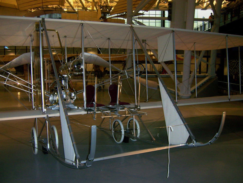 A reproduction of the Wright Model B with a Wright 1911 engine